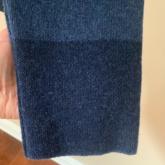 🌸HOST PICK🌸 CHIARAMENTE size L two-tone blue wool sweater - Picture 6 of 12